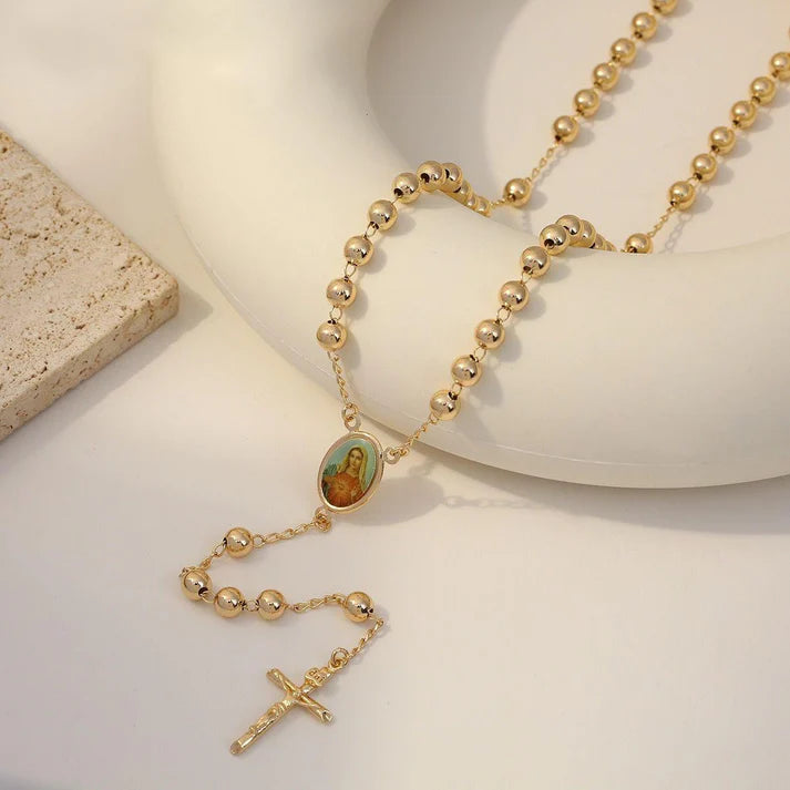 Collana Sacra con Finitura 18K