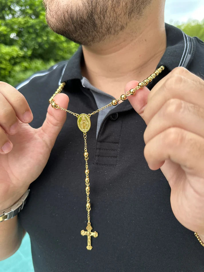 Collana Sacra con Finitura 18K