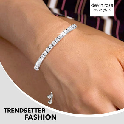 Bracciale con cristalli sintetici Rina