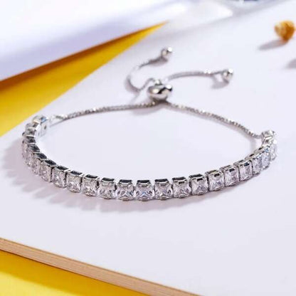 Bracciale con cristalli sintetici Rina